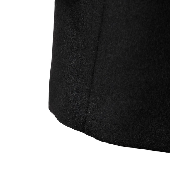 NWOT: Lauren Ralph Lauren Women's Black Hooded A-Line Wool Coat; Size 1X - Picture 10 of 15